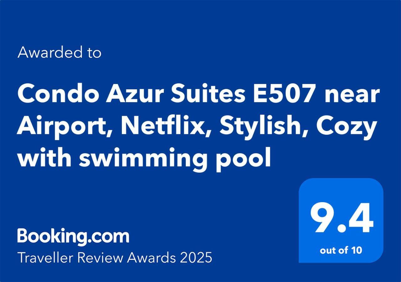 Condo Azur Suites A125 Amani Resorts Residences , 5 Minutes Airport, Netflix, Stylish, Cozy With Luxurious Swimming Pool Lapu-Lapu City Zewnętrze zdjęcie